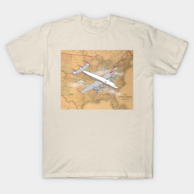 Lockheed Constellation T-Shirt by WonderWebb